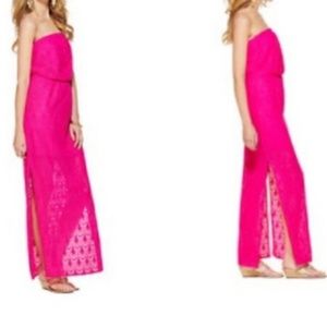 Lilly Pulitzer Emmett Strapless Maxi Dress